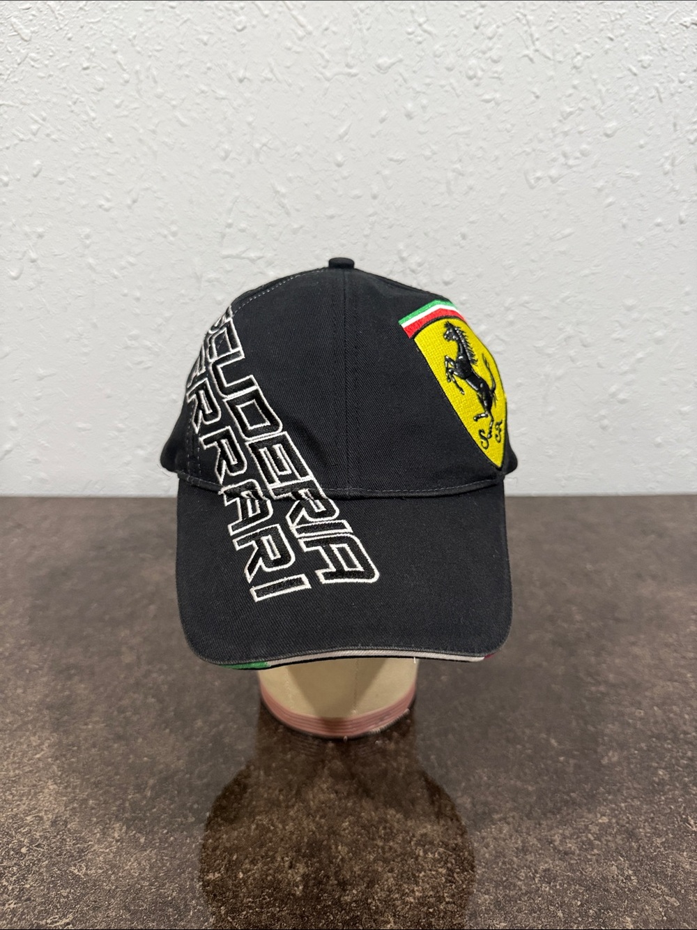 Ferrari Scuderia Black Logo Baseball Cap F1 Formula 1